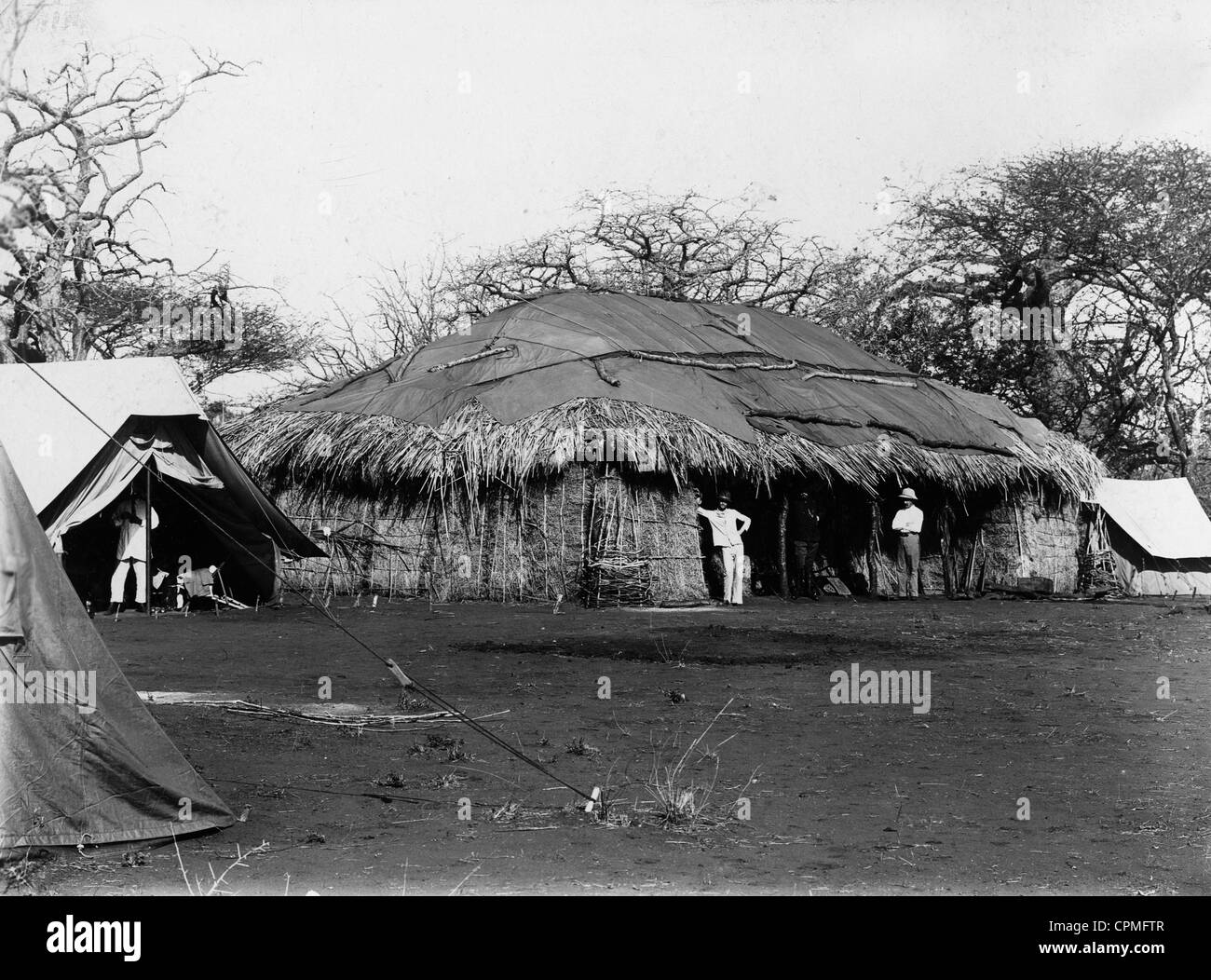 Uganda railway in British East-Africa all inizio del XX secolo Foto Stock