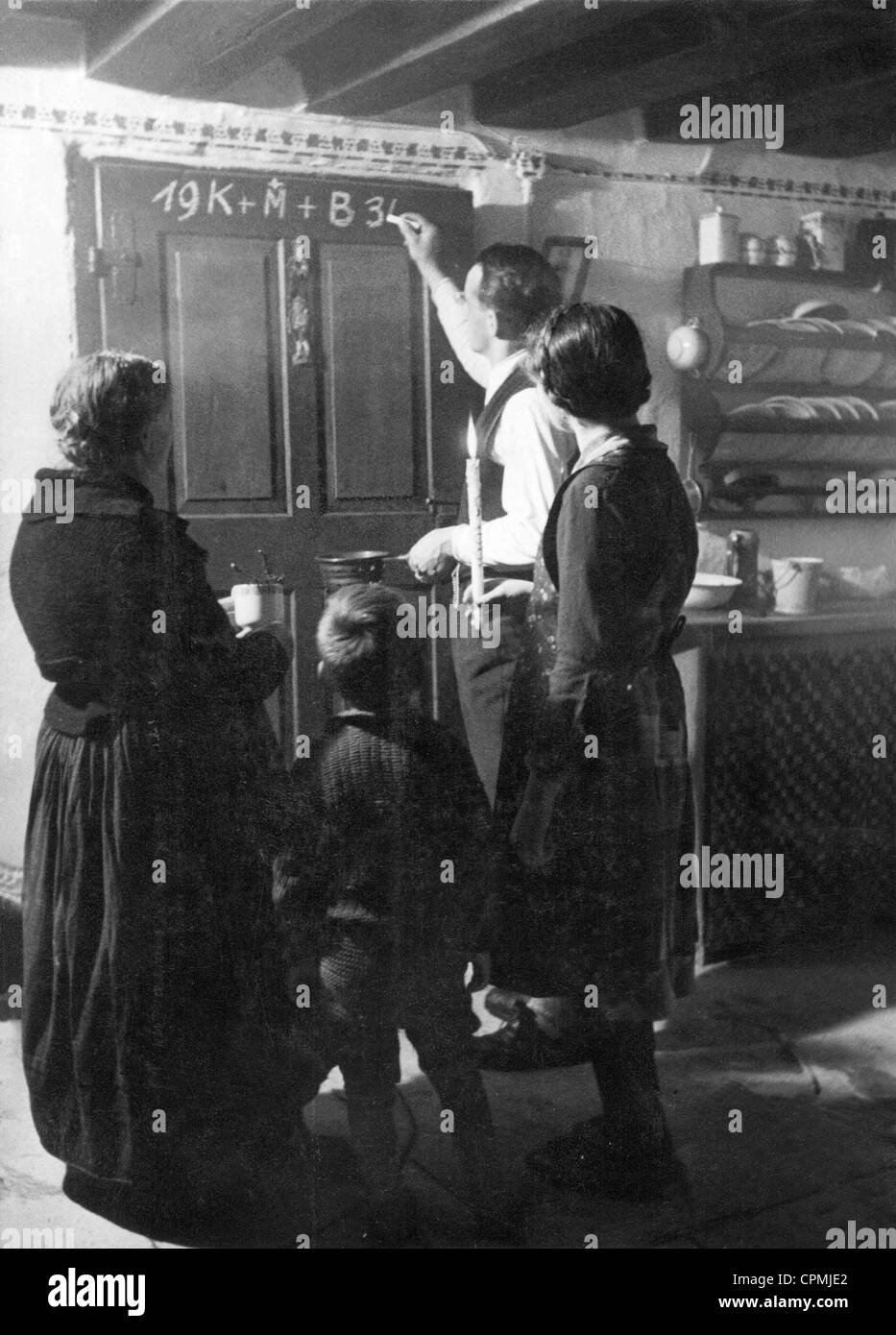 I tre Re Magi in Baviera, 1934 Foto Stock