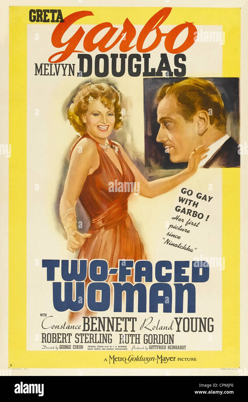 Donna bifacciale anno : 1941 - USA Direttore : George Cukor American poster Foto Stock