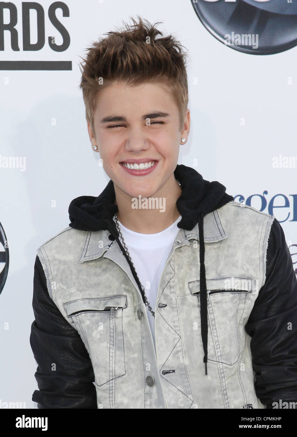 JUSTIN BIEBER US cantante pop nel maggio 2012. Foto di Jeffrey Mayer Foto Stock