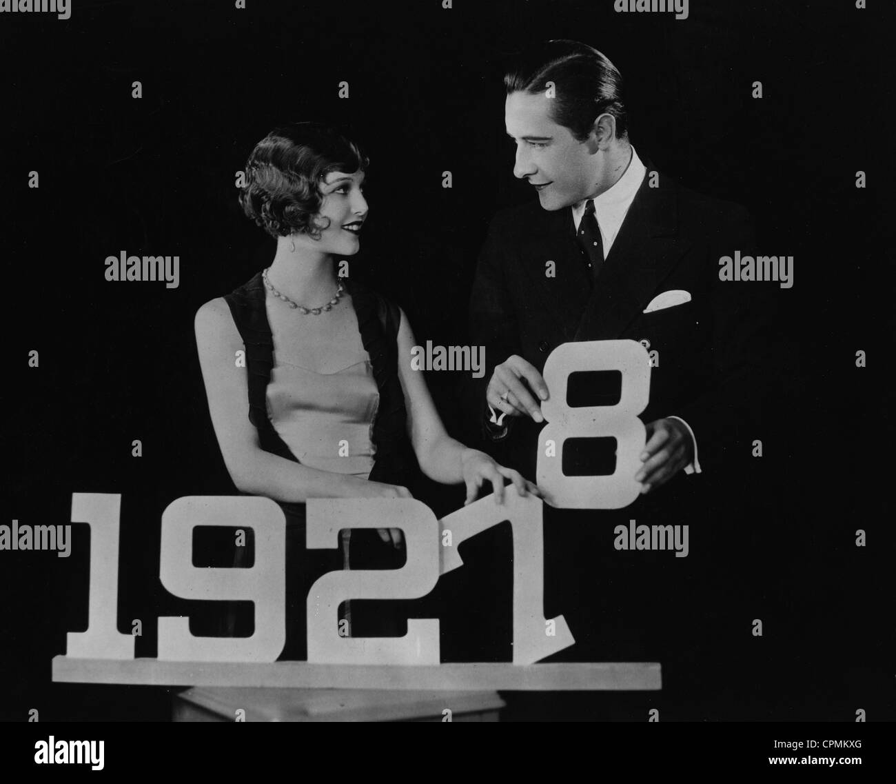 Anno nuovo, 1928 Foto Stock