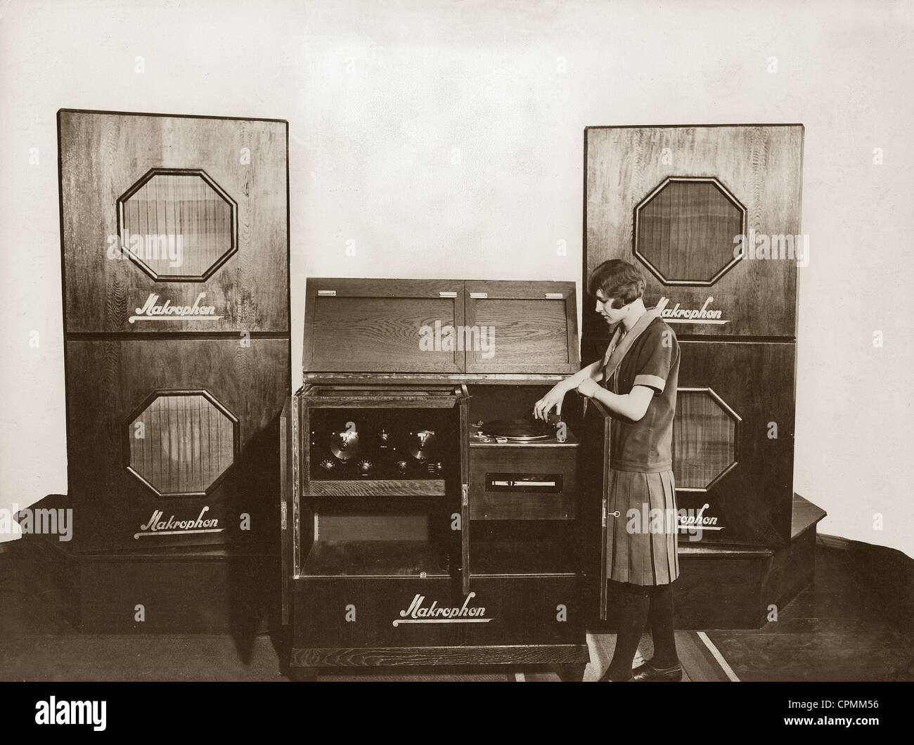 Il suono cinematografico macchina, 1929 Foto Stock