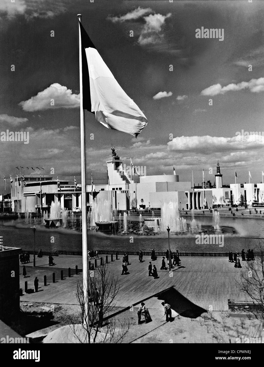 Motivi della fiera mondiale di New York, 1939 Foto Stock