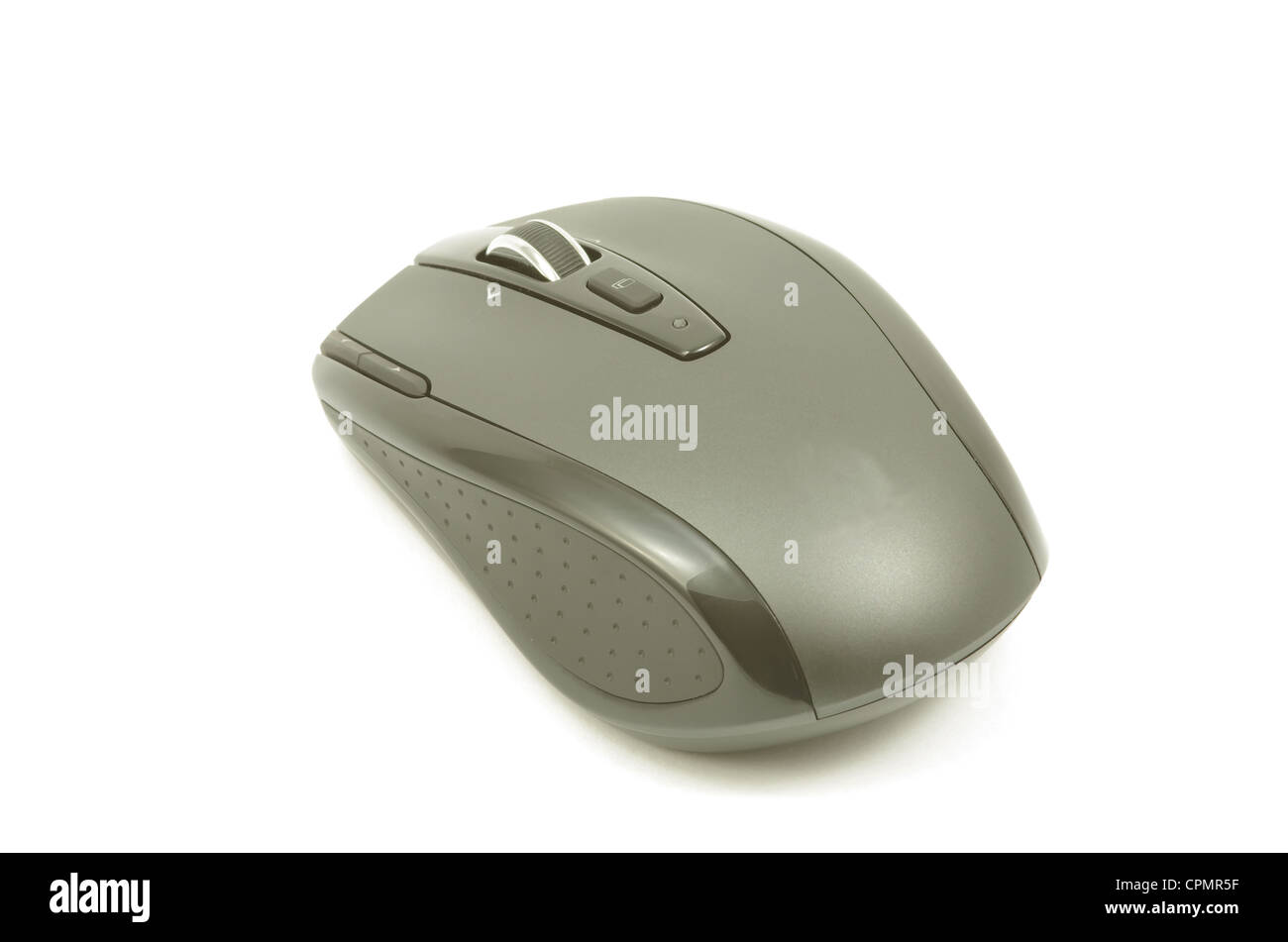 Wireless Laser Mouse isolato su uno sfondo bianco Foto Stock