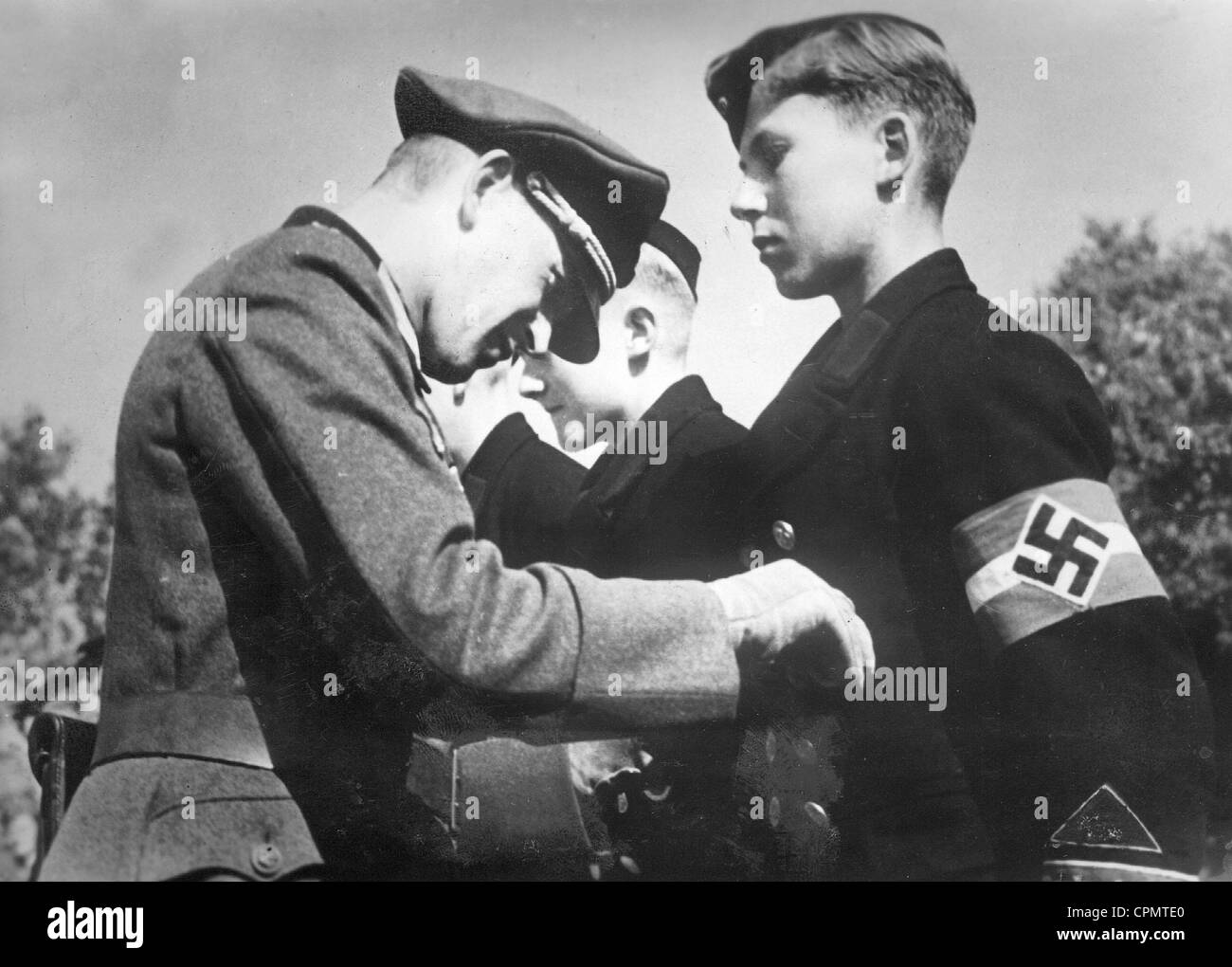 Aggiudicazione dell'anti-aerei badge per anti-aerei artigliere, 1944 Foto Stock