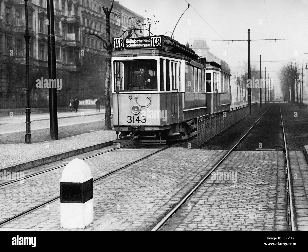Streetcar, 1929 Foto Stock