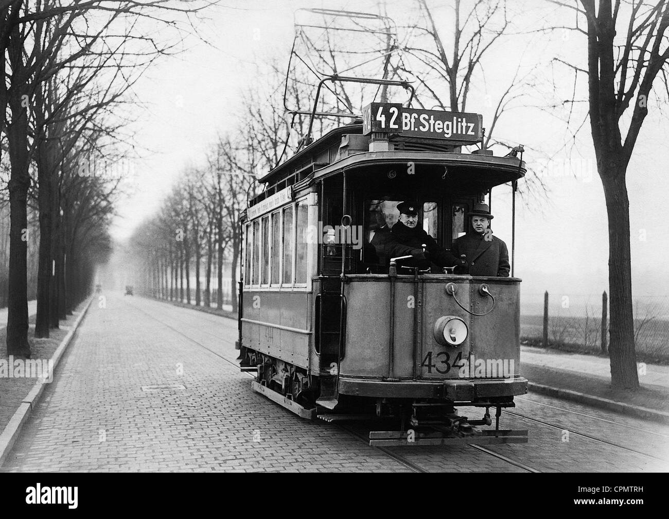 Streetcar, 1930 Foto Stock