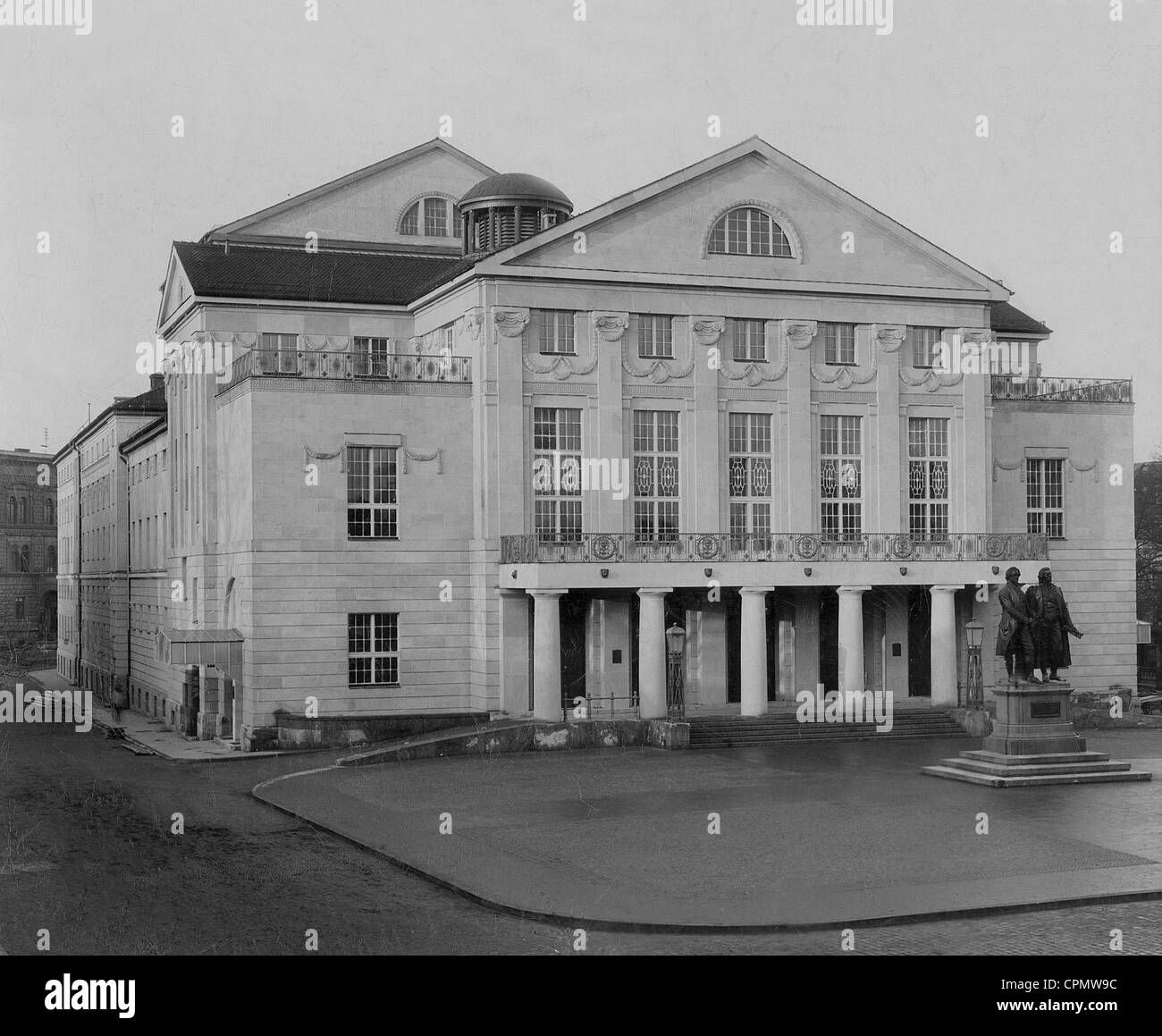 Grand Ducal Teatro di Corte di Weimar, 1908 Foto Stock