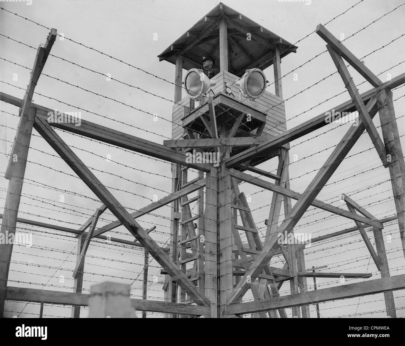 Internement camp durante la seconda guerra mondiale negli USA, 1941 Foto Stock