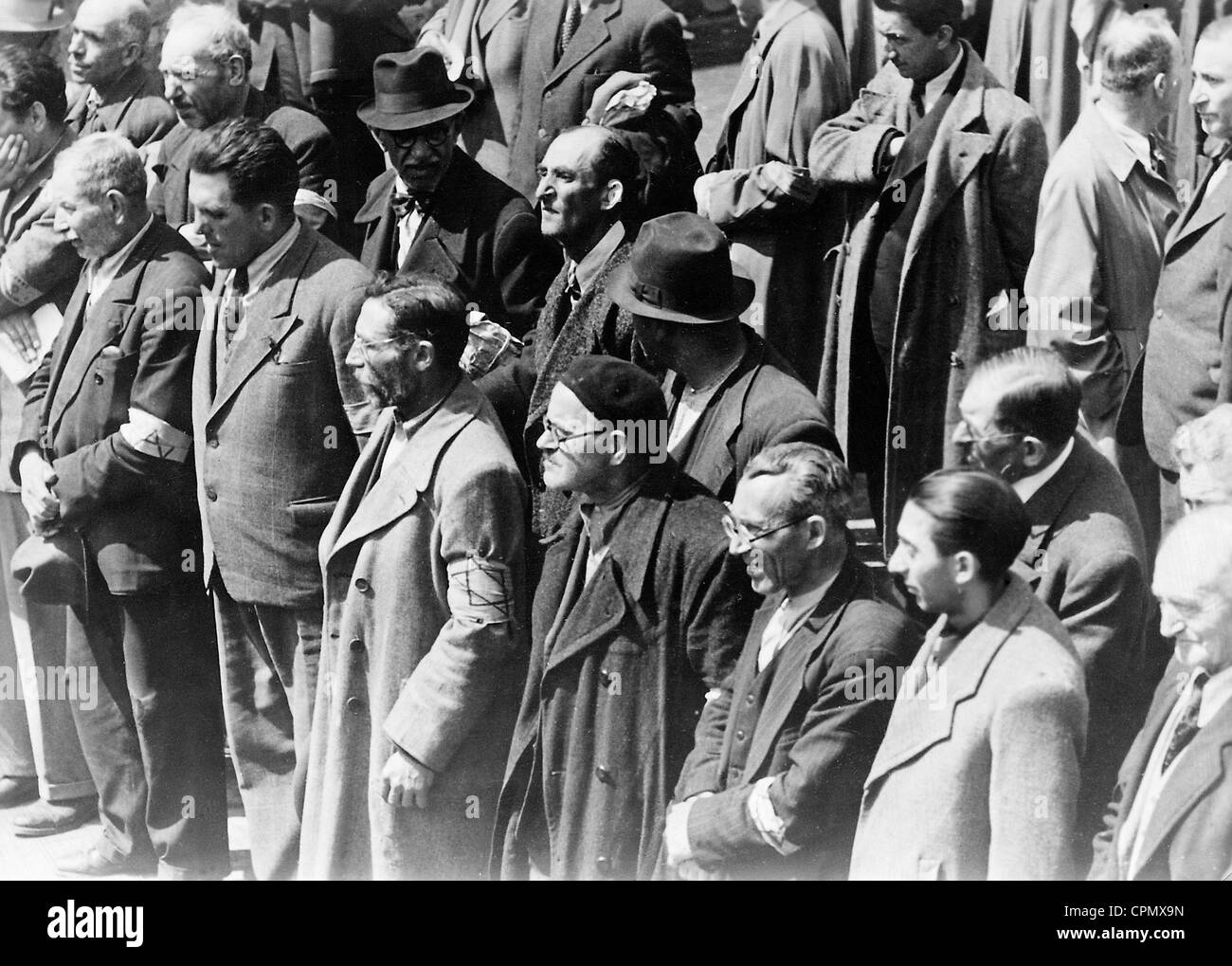 La discriminazione contro gli ebrei in Iugoslavia, 1941 Foto Stock