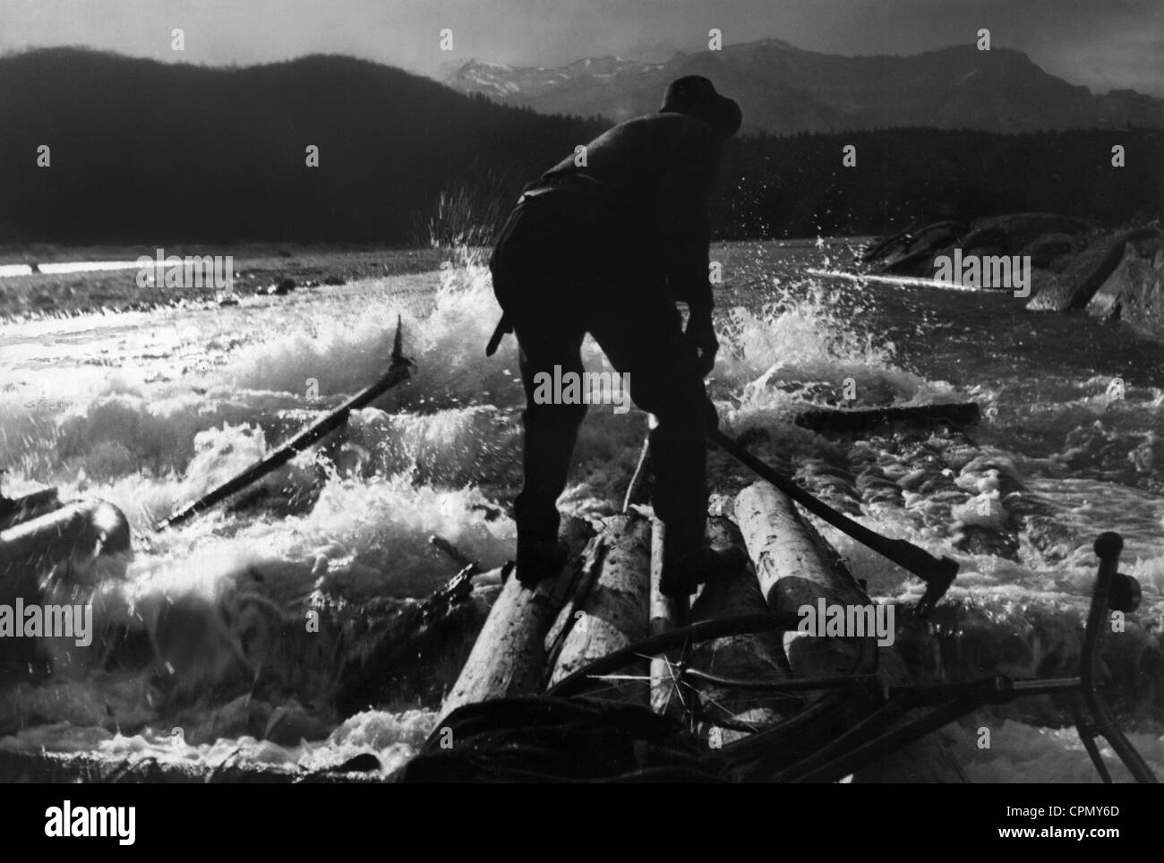 Puntone vicino a Monaco di Baviera, 1936 Foto Stock
