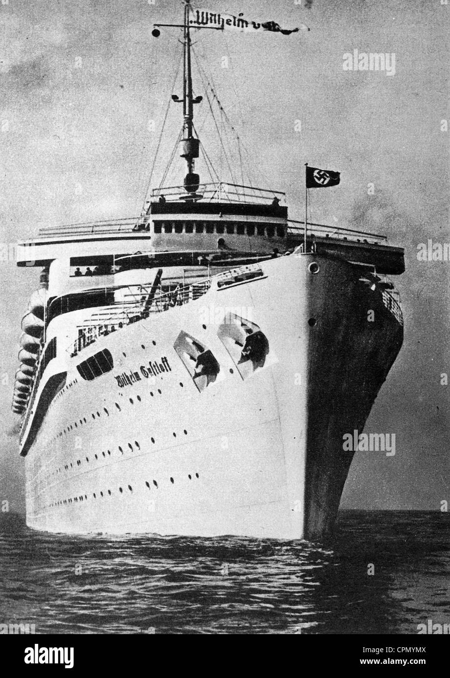 Il KDF-nave Wilhelm Gustloff Foto Stock