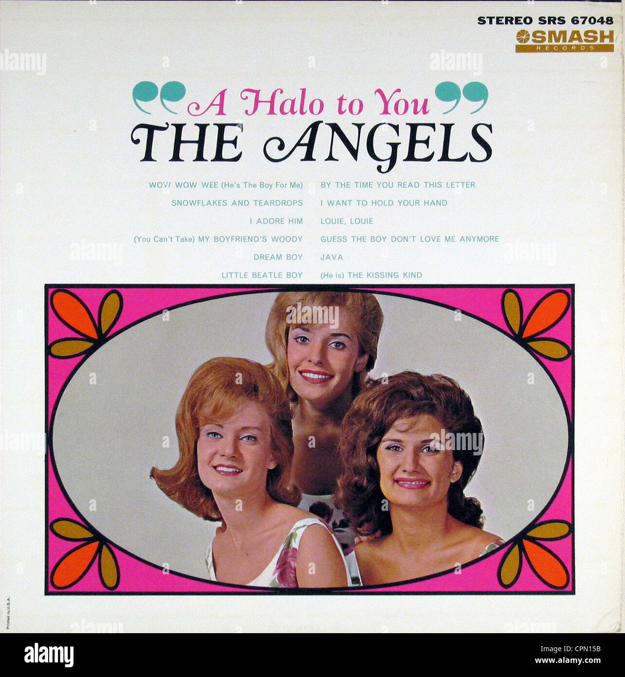 Circa 1960: Copertina di American Girl gruppo gli Angeli, solo uso editoriale. Foto Stock