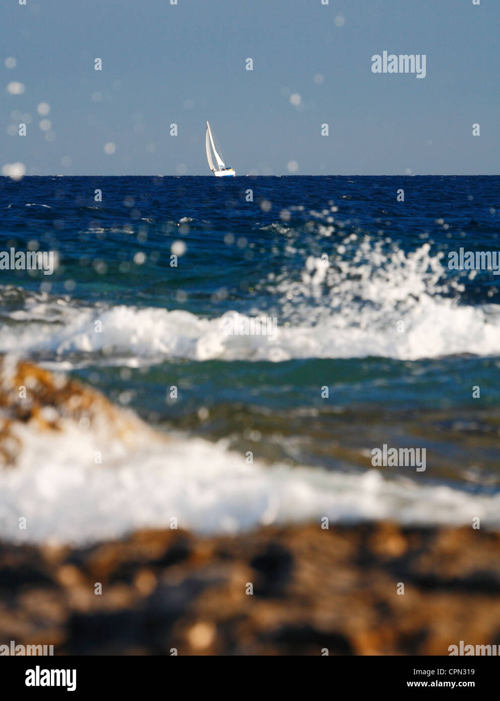 Seascape - Dugi otok croazia Foto Stock