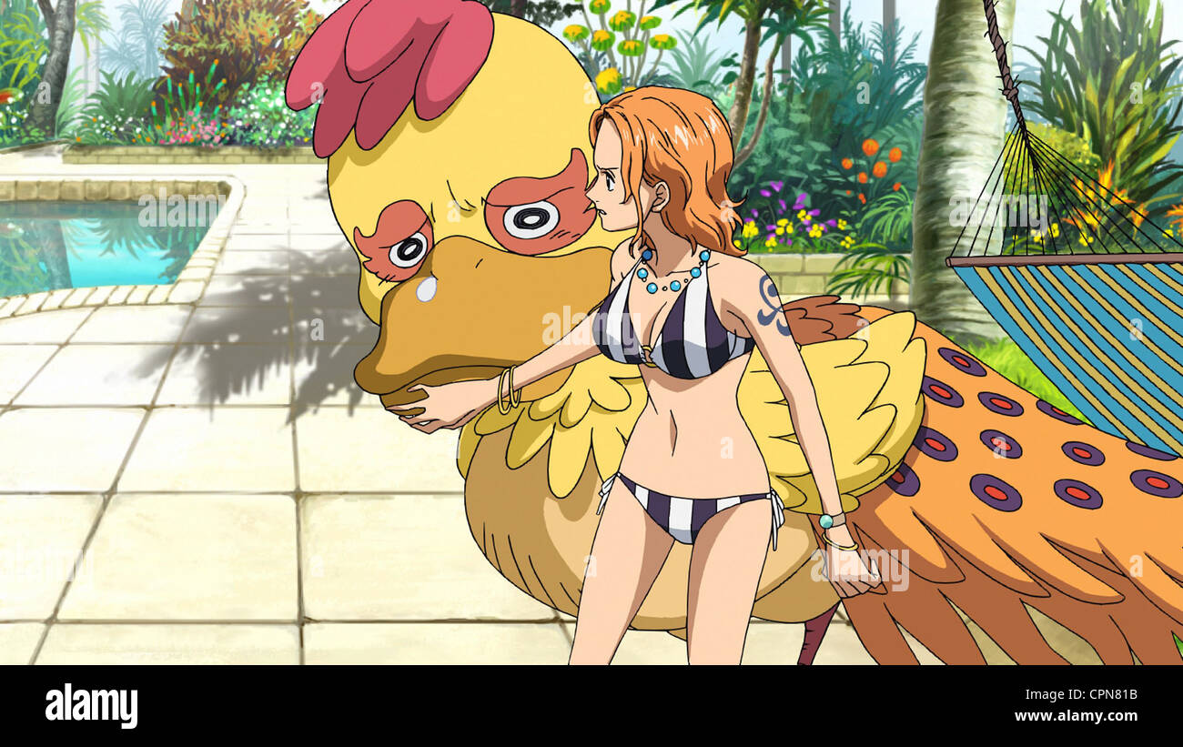 Un pezzo unico Film: Strong World Foto Stock