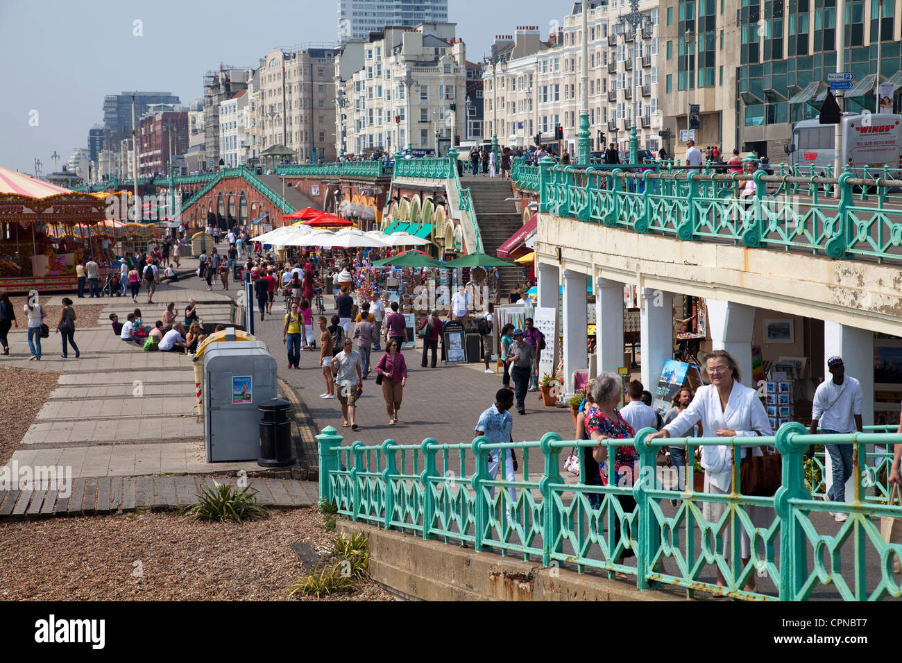 Brighton Seafront - REGNO UNITO Foto Stock