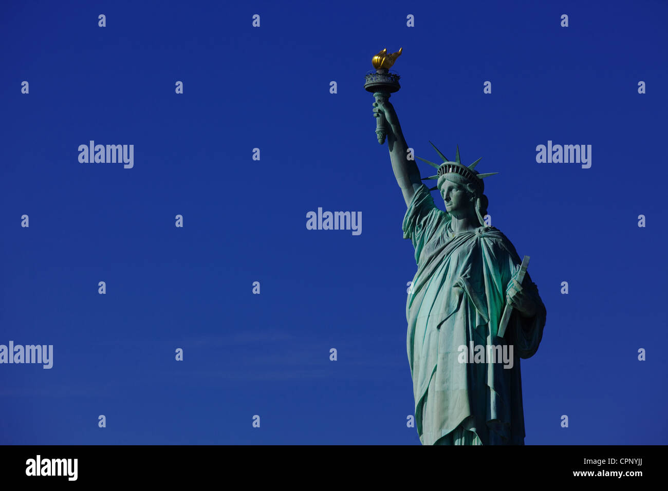 New York città Statua della Libertà Foto Stock