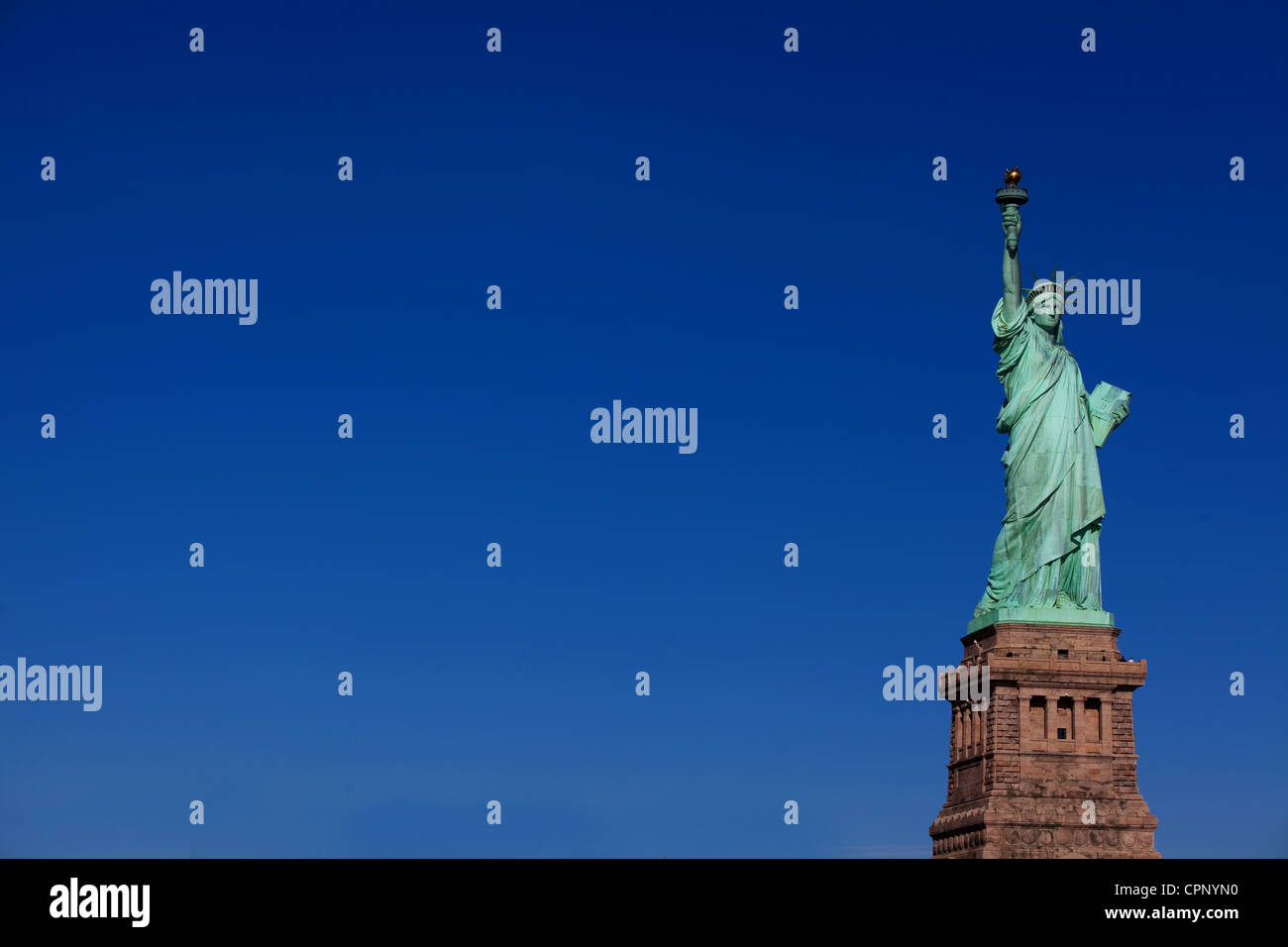 New York città Statua della Libertà Foto Stock