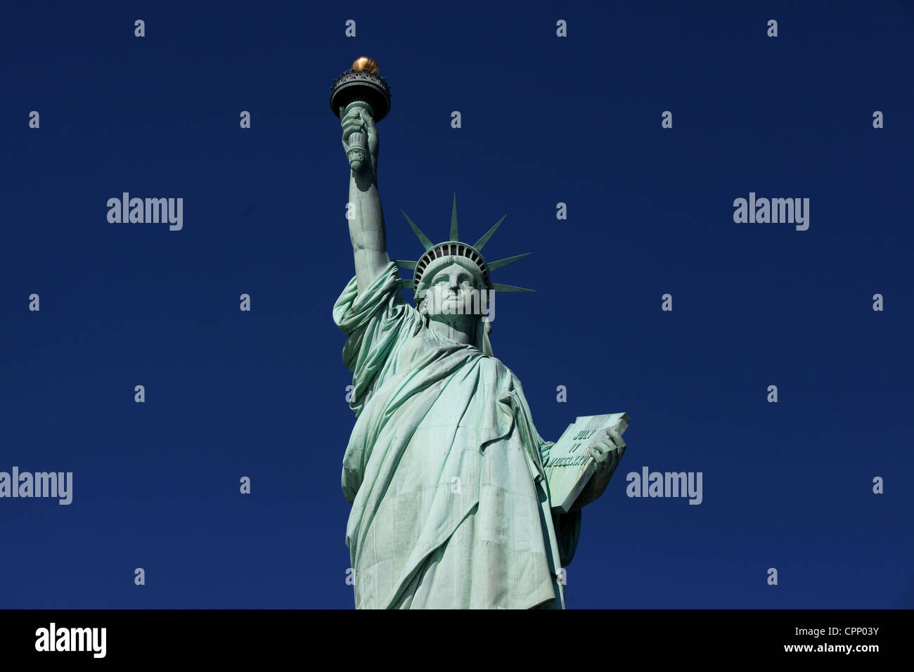 New York città Statua della Libertà Foto Stock