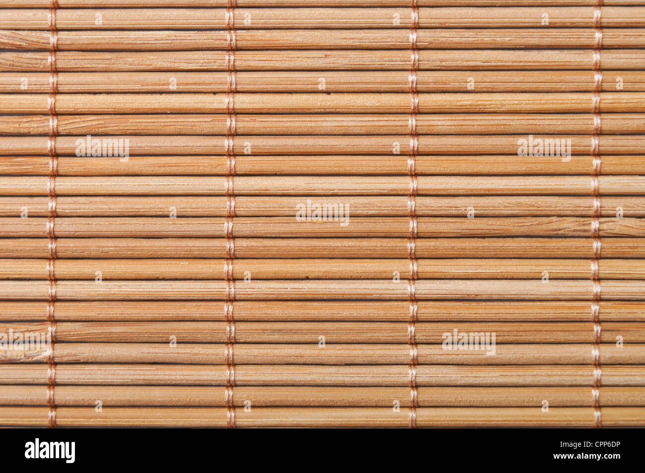 Tappetino di bambù sfondo Foto Stock