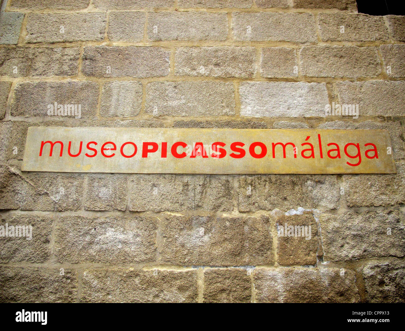Spagna Andalusia Costa Del Sol Malaga Museo Picasso Foto Stock