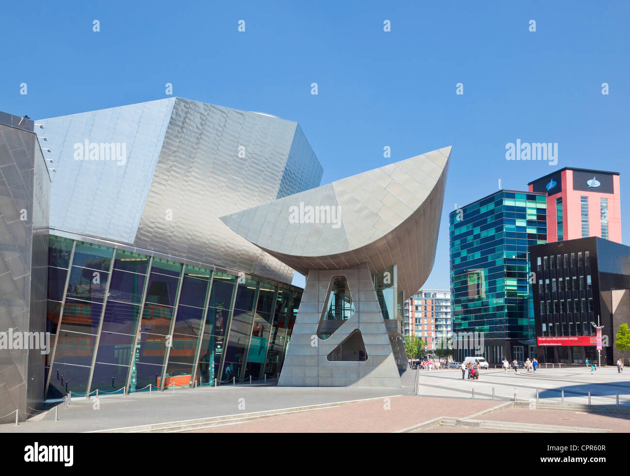 Il Lowry Centre a Salford Quays Manchester Greater Manchester Lancashire Inghilterra GB UK EU Europe Foto Stock