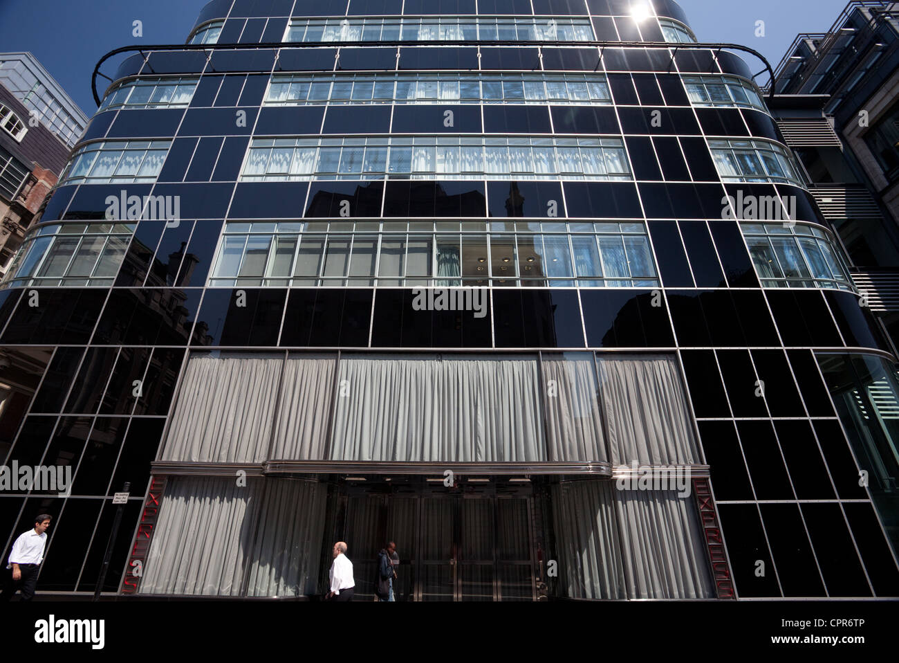 Ex Daily Express edificio in Fleet Street è ora la sede di Goldman Sachs, Londra Foto Stock
