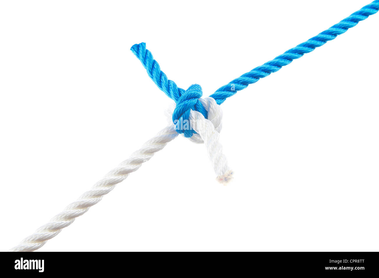 Hunter's bend isolati su sfondo bianco Foto Stock