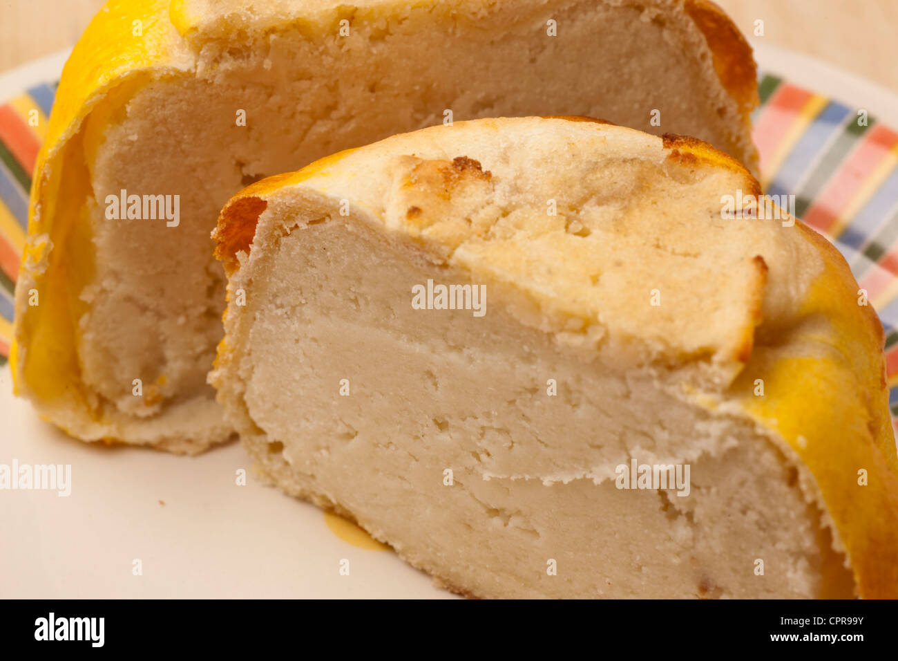 A New York style potato knish Foto Stock