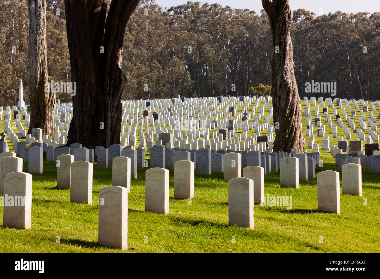 San Francisco Cimitero Nazionale Foto Stock