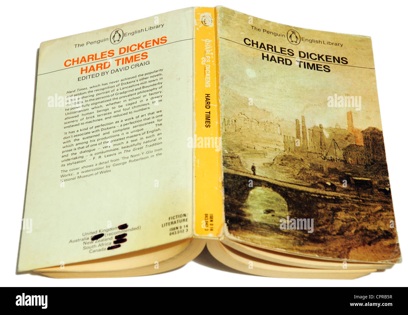 Hard Times di Charles Dickens Foto Stock