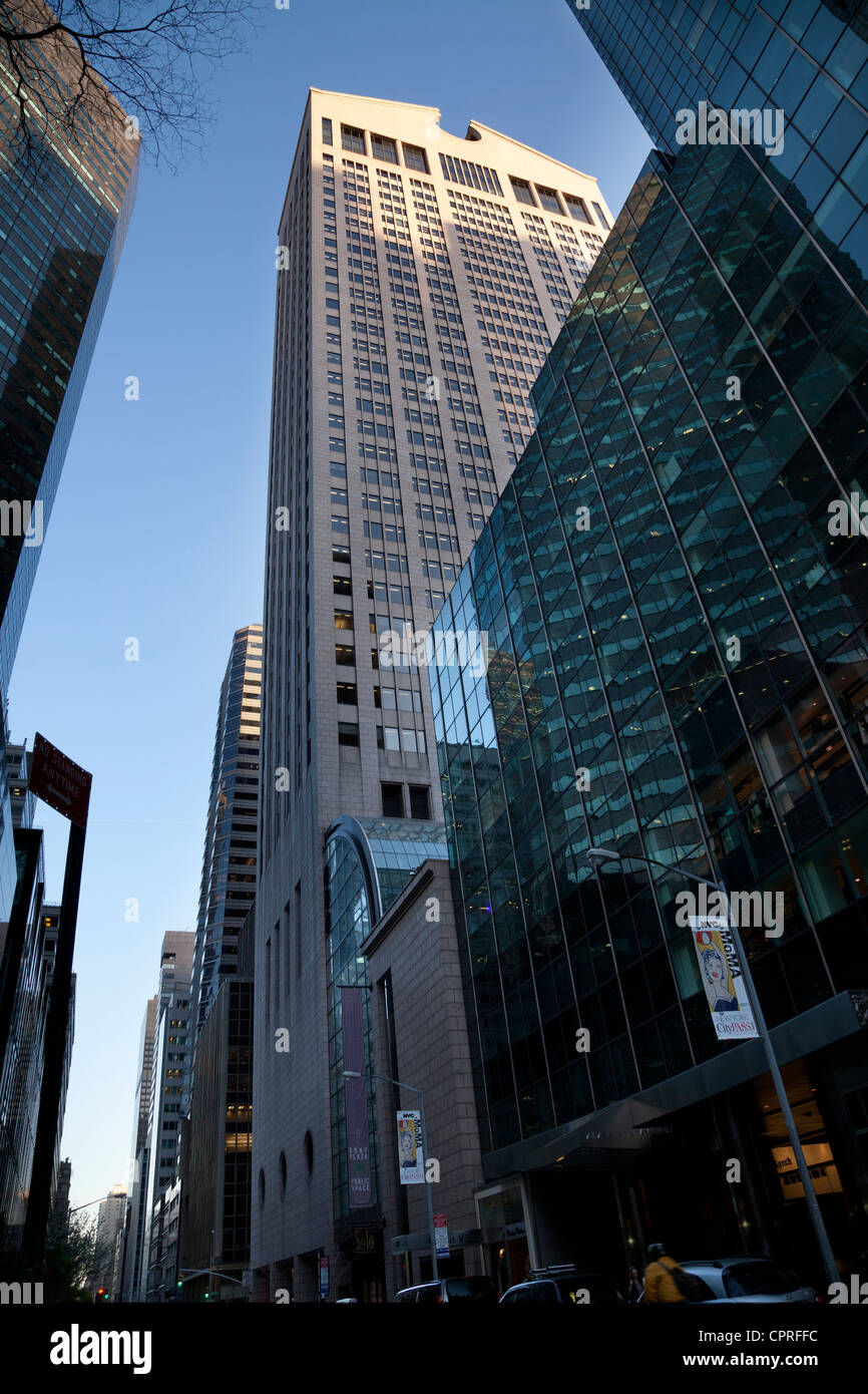 Sony Tower a 550 Madison Avenue a Manhattan, New York City Foto Stock