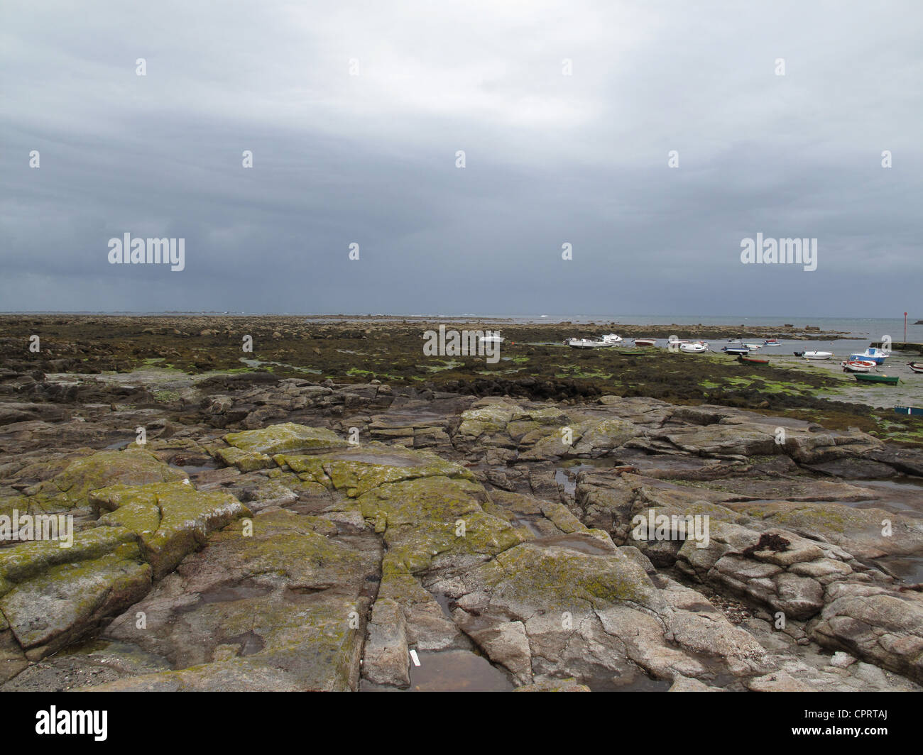 Pointe Saint-Pierre,Penmarc'h,Finisterre,Brittany,Bretagne,Francia Foto Stock