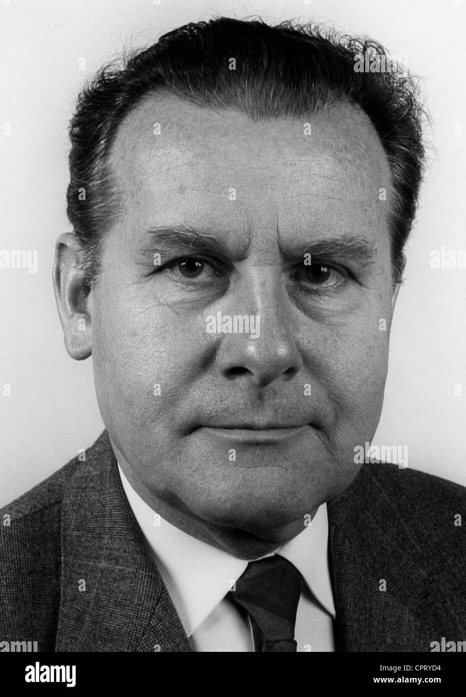 Rinsche, Guenter, * 13.7.1930, deut. Politiker (CDU), ritratto, 1980s, Foto Stock