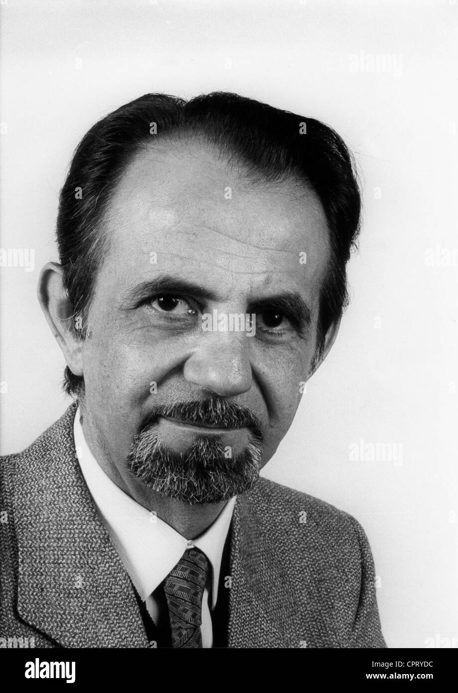 Saridakis, George, Europaabgeordneter, portrait, 1980s, Foto Stock