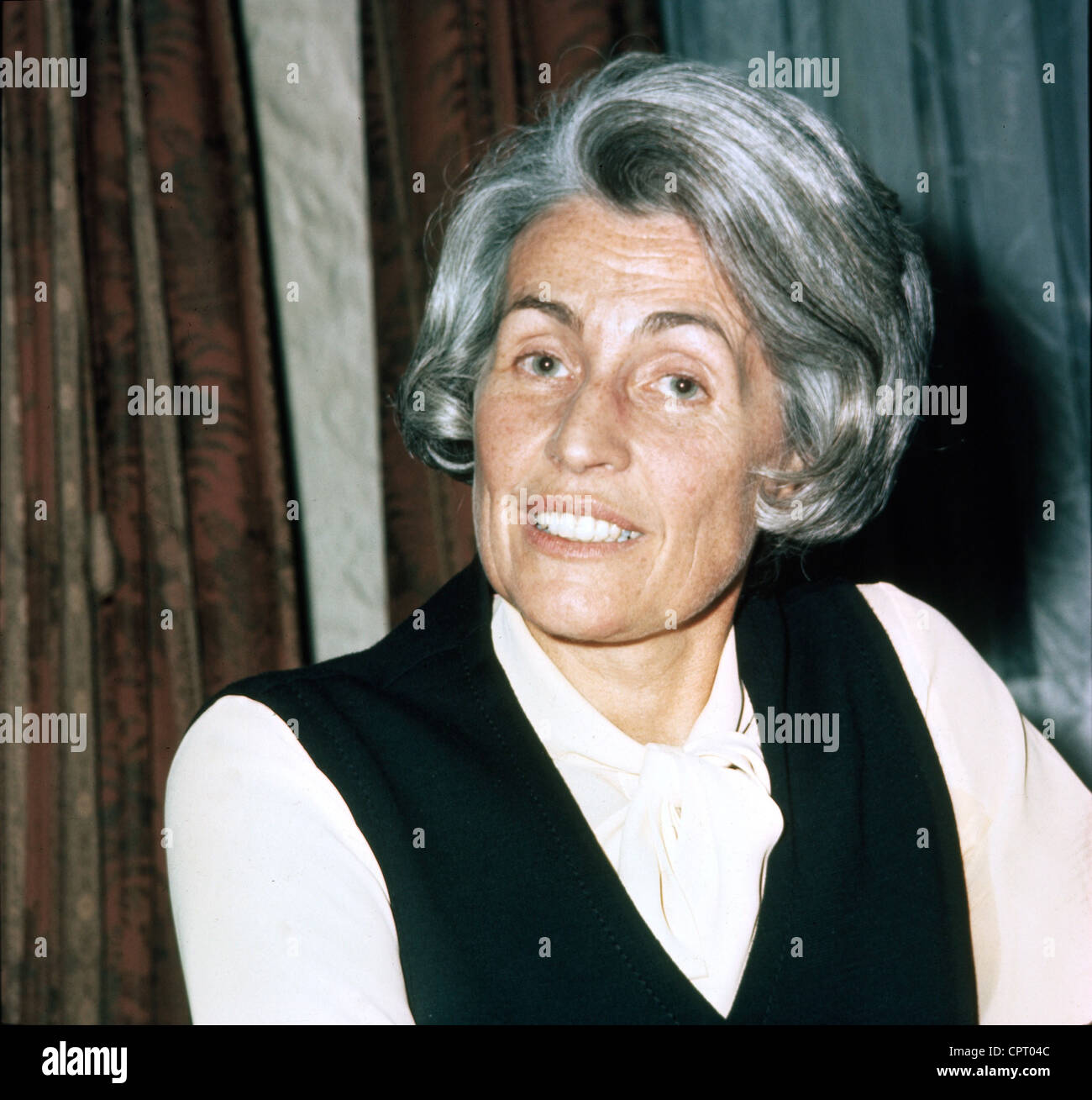 Hamm-Bruecher, Hildegard, * 11. 5.1921, politico tedesco (FDP), ritratto, 1970, Foto Stock