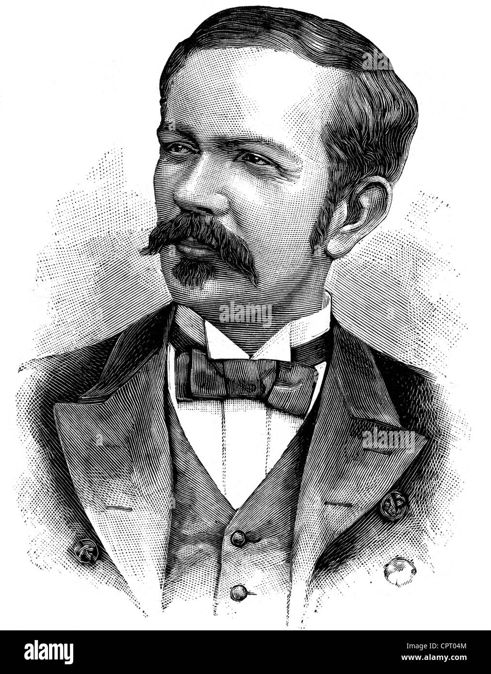 Peixoto, Floriano, 30.4.1839 - 29.6.1895, politico brasiliano, presidente del Brasile 1891 - 1894, ritratto, incisione in legno, circa 1900, Foto Stock