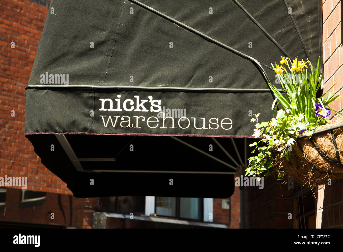 Nick's Warehouse, Hill Street, Belfast, Irlanda del Nord Foto Stock