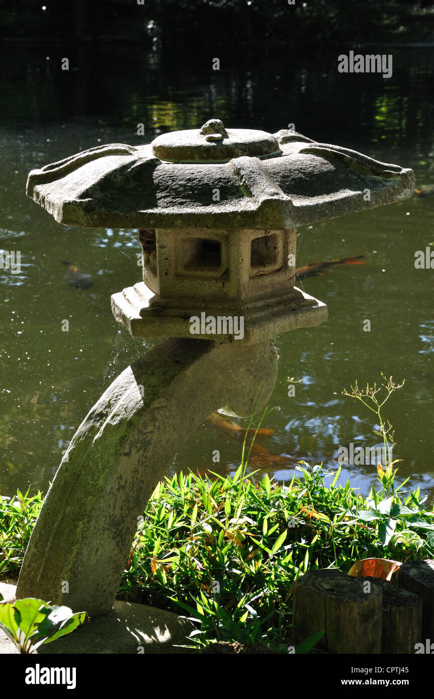 Giardino giapponese, Fort Worth, Texas, Stati Uniti d'America Foto Stock