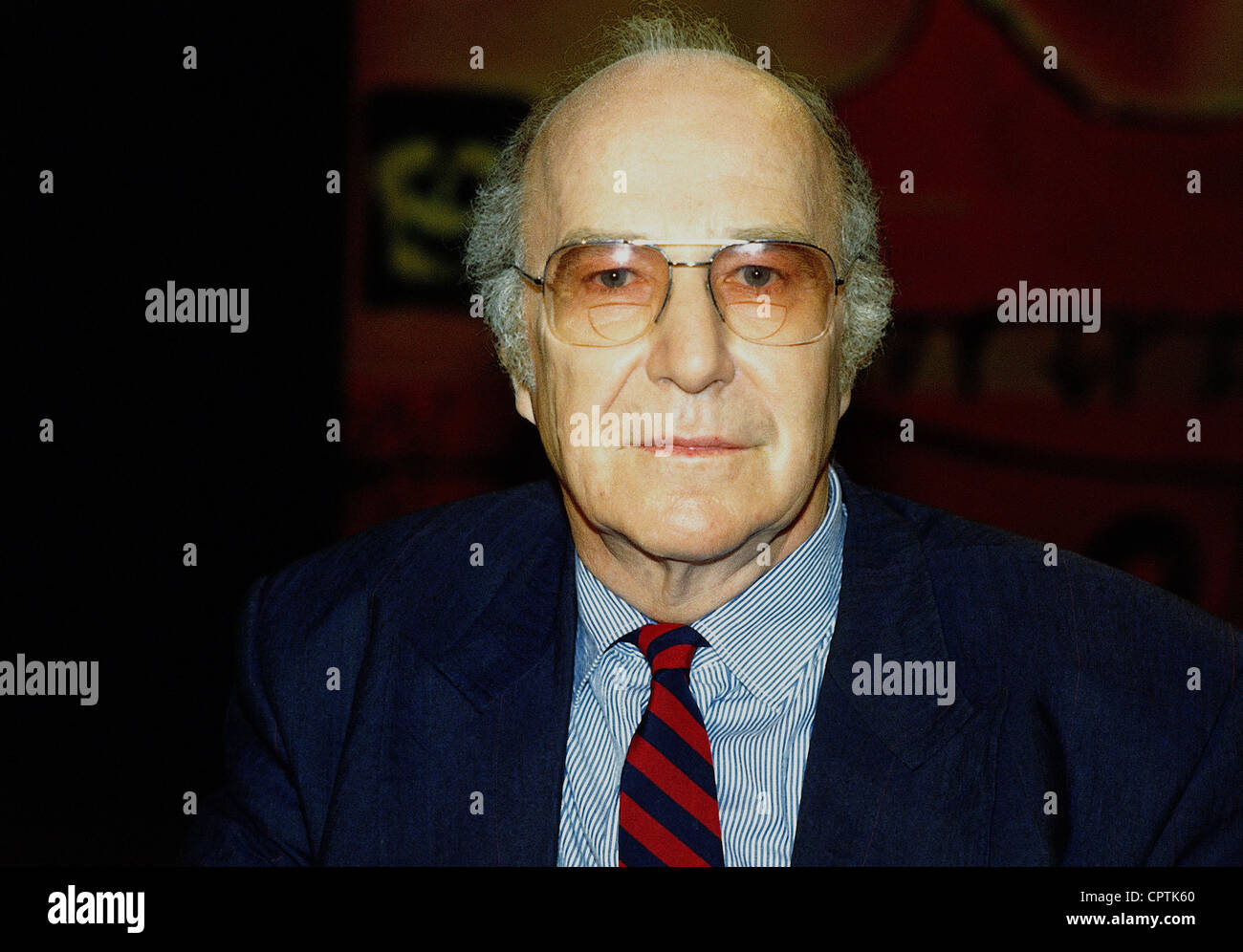 Croissant, Klaus, 24.5.1931 - 28.3.2002, avvocato tedesco, politico, ritratto, 1992, Foto Stock