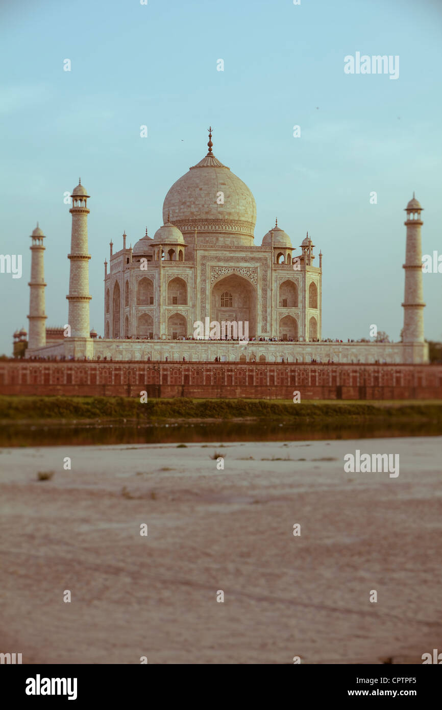 Taj Mahal in India Foto Stock