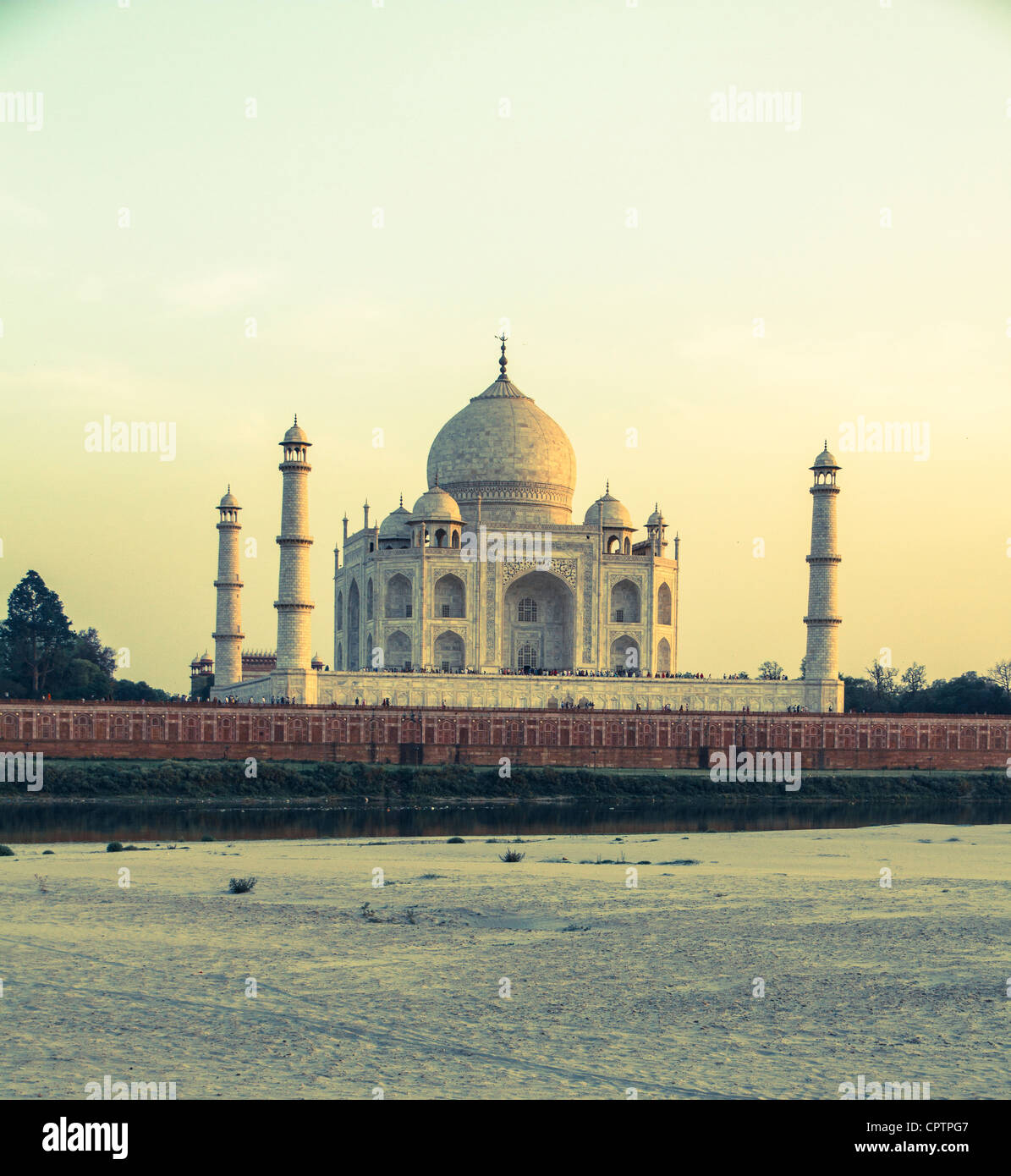 Taj Mahal in India Foto Stock