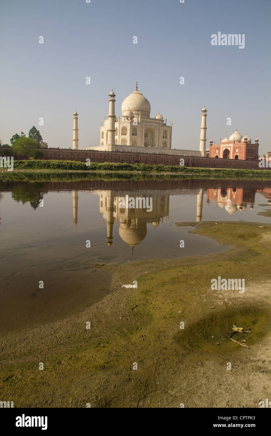 Taj Mahal in India Foto Stock