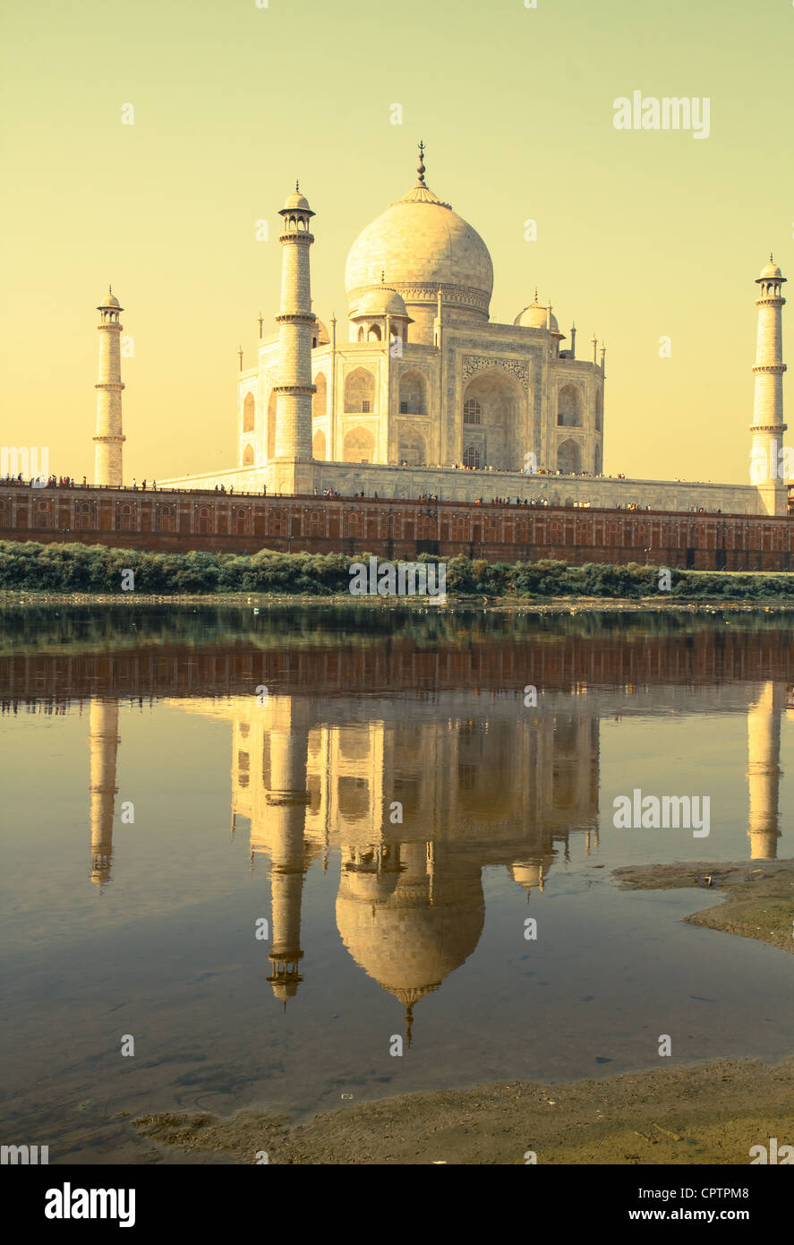 Taj Mahal in India Foto Stock
