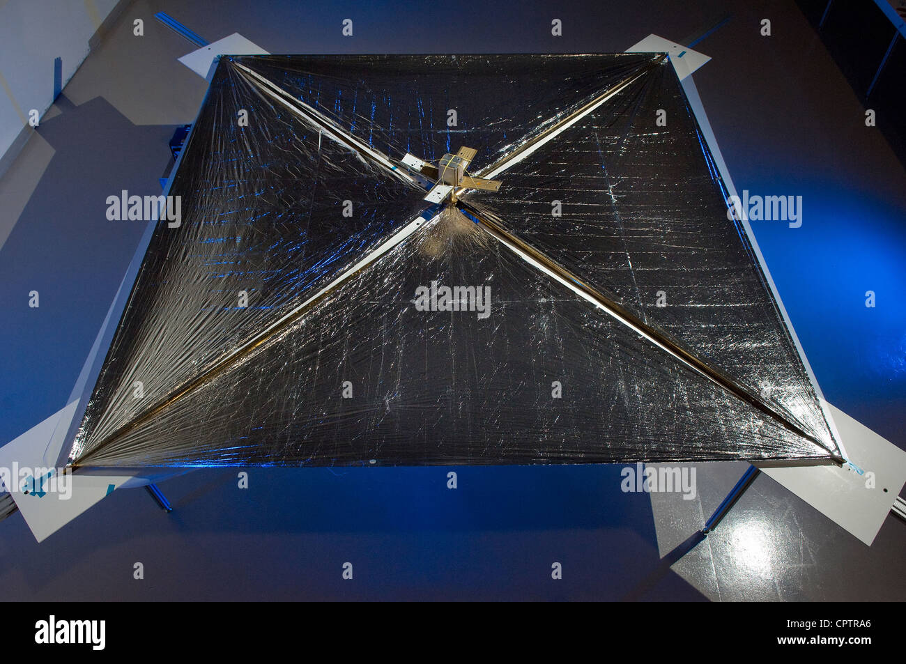 Sperimentale di vela solare, NanoSail-D. Foto Stock