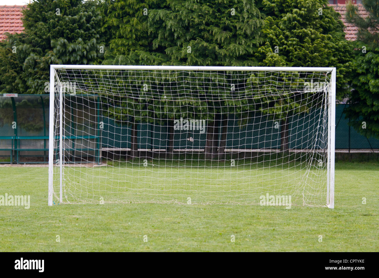 Dettagli del calcio-calcetto, Foto Stock