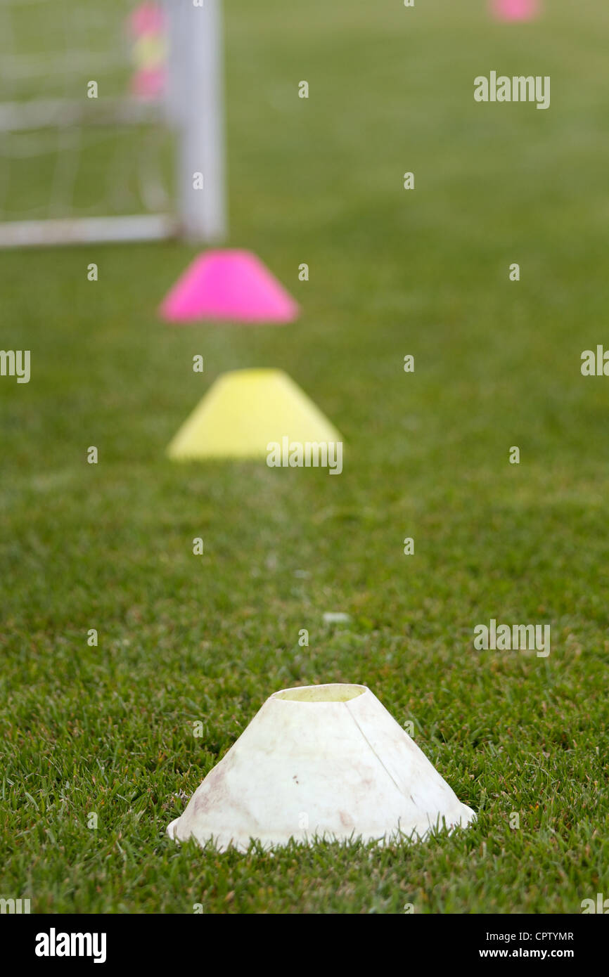 Dettagli del calcio-calcetto, Foto Stock