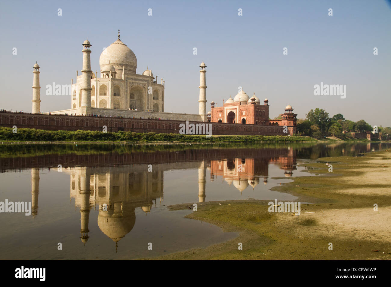 Taj Mahal in India Foto Stock