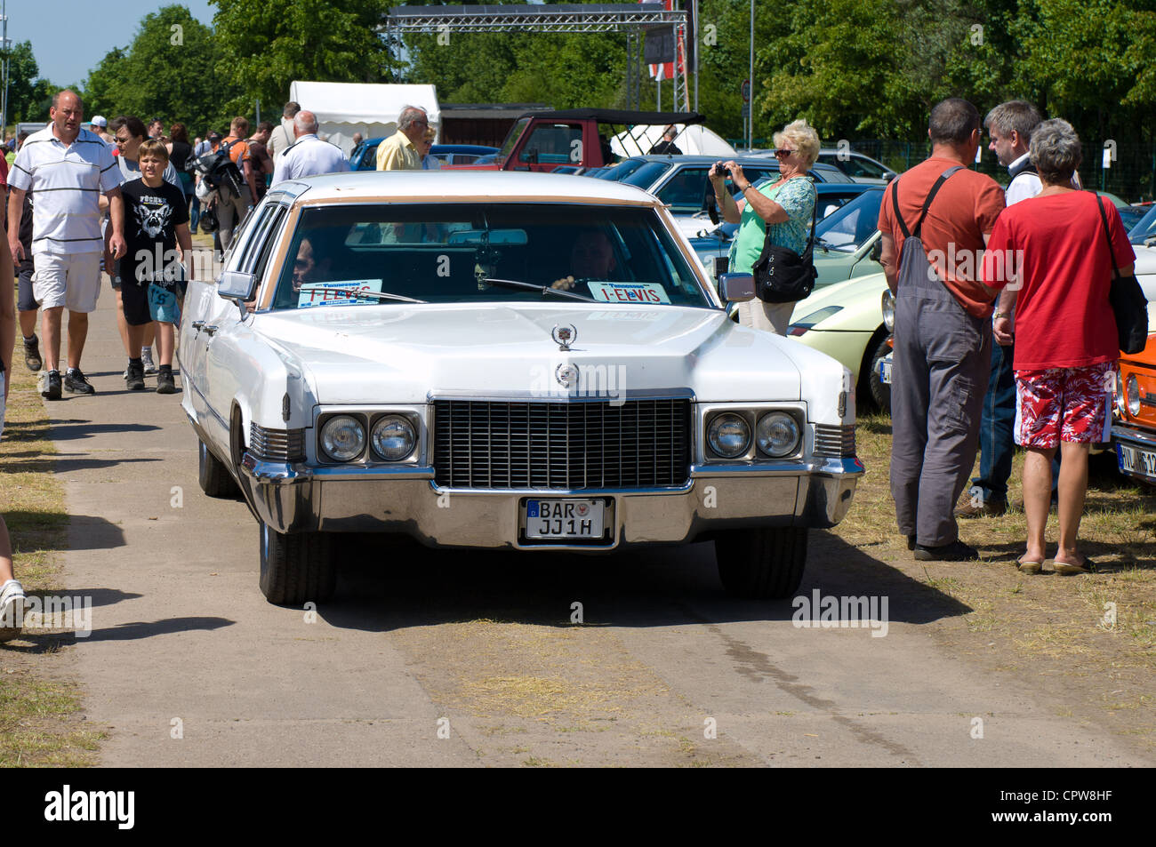 Vetture Cadillac deVille Sedan Foto Stock
