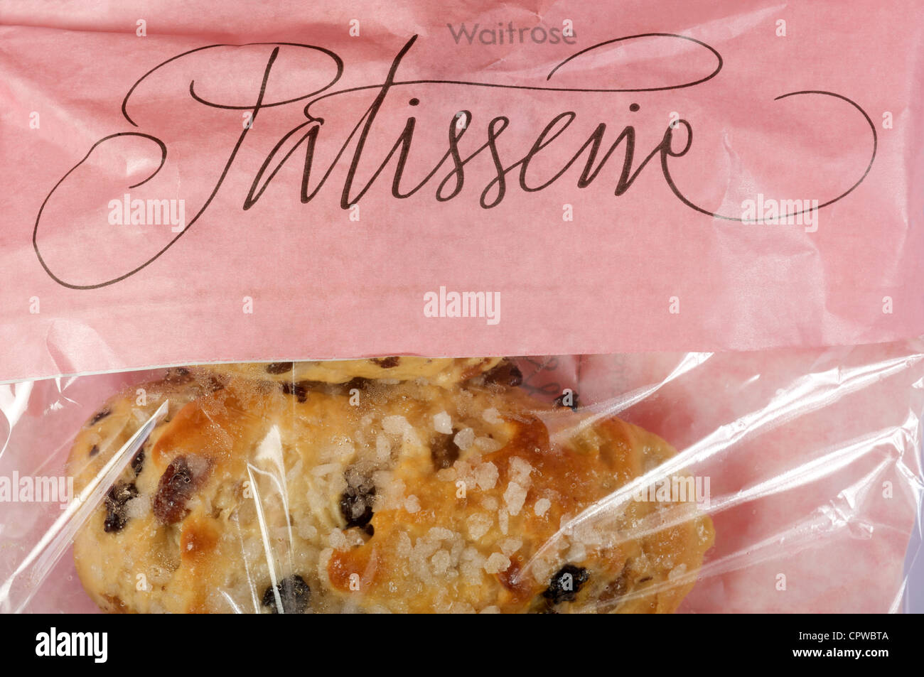 Torta da Waitrose Pasticceria Foto Stock